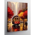 Tablomega Kanvas Tablo Tramvay Ve Şehir