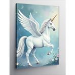 Tablomega Kanvas Tablo Unicorn