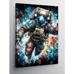 Tablomega Kanvas Tablo Uzaydaki Astronot