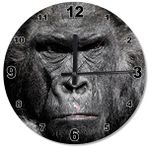 Tablomega Kingkong Goril Ahşap Duvar Saati