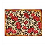 Tablomega Kırmızı Çiçek Ve Mektup Şekilli 30x30 cm Duvar Saati