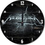 Tablomega Metallica Tasarım 50x50 cm Duvar Saati