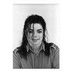 Tablomega Michael Jackson Dekoratif Ahşap Tablo 35cm X50cm
