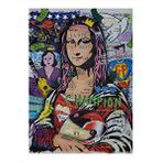 Tablomega Mona Lisa Pop Art Tasarım Mdf Tablo 25cmx 35cm
