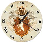Tablomega Ours Is The Fury Bizde Öfke Var Dekoratif 50x50 cm Duvar Saati