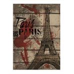 Tablomega Paris Eyfel Dekoratif Ahşap Tablo 25cmx 35cm