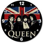 Tablomega Queen Freddie Mercury Ahşap Duvar Saati Duvar Saati