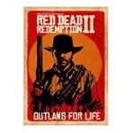 Tablomega Red Dead Redemption 2 Hediyelik Mdf Tablo 25cmx 35cm