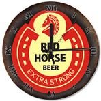 Tablomega Red Horse Beer Reklam Roma Rakamlı Akarlı 50x50 cm Duvar Saati
