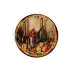 Tablomega Saat-1328-30 Meyveler Ve Şampanya Akarlı 30 Cm Çap Duvar Saati
