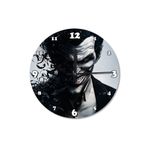 Tablomega SAAT-227-50 Siyah Beyaz Joker Ahşap 50 cm Çap Duvar Saati