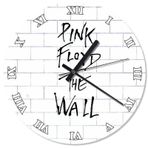 Tablomega SAAT-861-30 Pink Floyd The Wall Tasarım 30 cm Çap Duvar Saati