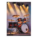Tablomega Sahne Ve Bateri Tasarım Mdf Tablo 25cmx 35cm