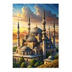 Tablomega Tarihi Cami Hediyelik Mdf Tablo 25cmx 35cm