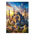 Tablomega Tarihi Cami Tasarım Ahşap Tablo 25cmx 35cm