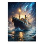 Tablomega Titanic 25x35 cm Mdf Poster