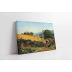 Tablosan A Welsh Cornfield Kanvas Tablo 40 X 50 Cm Kb22525
