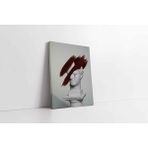Tablosan Ağlayan Büst Kanvas Tablo 50 X 70 Cm Kb33182