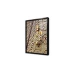 Tablosan Ahşap Oyma Kapı Çerçeveli Cam Tablo 30X40 Cm Ca36016