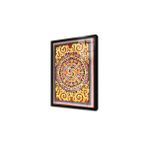 Tablosan Ahşap Oyma Kapı Çerçeveli Cam Tablo 30X40 Cm Ca36020