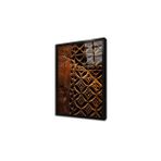 Tablosan Ahşap Oyma Kapı Çerçeveli Cam Tablo 60X90 Cm Ca36010