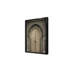 Tablosan Ahşap Oyma Kapı Çerçeveli Mdf Tablo 20 X 30 Cm Ma36018