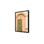 Tablosan Ahşap Oyma Kapı Çerçeveli Mdf Tablo 35 X 50 Cm Ma36023