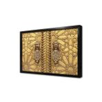 Tablosan Ahşap Oyma Kapı Çerçeveli Mdf Tablo 40 X 60 Cm Ma36014