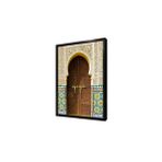 Tablosan Ahşap Oyma Kapı Çerçeveli Mdf Tablo 50 X 70 Cm Ma36026
