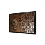 Tablosan Ahşap Oyma Kapı Çerçeveli Mdf Tablo 50 X 70 Cm Ma36027