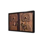 Tablosan Ahşap Oyma Kapı Çerçeveli Mdf Tablo 60 X 90 Cm Ma36007