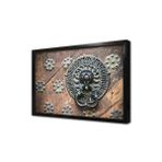 Tablosan Ahşap Oyma Kapı Çerçeveli Mdf Tablo 60 X 90 Cm Ma36008