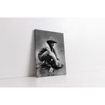 Tablosan Altın Arayan Adam Kanvas Tablo 60 X 80 Cm Ka07124