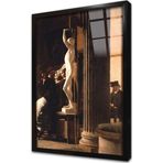 Tablosan Anatomi Ders Çerçeveli Cam Tablo 60x90 cm