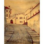 Tablosan Arnavut Kaldırımı Kanvas Tablo 75x100 cm Kb09051 75x100 cm