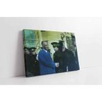 Tablosan Atatürk Ankara Tren Garında Kanvas Tablo 100 X 150 Cm Ka02198