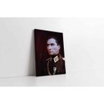 Tablosan Atatürk Askeri Kıyafetli Kanvas Tablo 30 X 40 Cm Ka02077