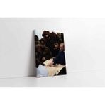 Tablosan Atatürk Askerlerle Haritayı İncelerken Kanvas Tablo 35 X 50 Cm Ka02039