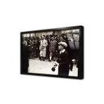 Tablosan Atatürk Kurmaylarıyla Çerçeveli Cam Tablo 20X30 Cm Ca02238