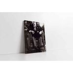 Tablosan Atatürk Otururken Kanvas Tablo 75 X 100 Cm Ka02158