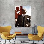 Tablosan Atatürk Portresi 30x40 cm Kanvas Tablo