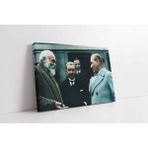 Tablosan Atatürk Vatandaşı Dinlerken Kanvas Tablo 40 X 60 Cm Ka02019