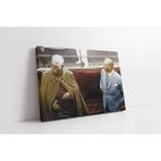 Tablosan Atatürk Ve İran Şahı Kanvas Tablo 80 X 120 Cm Ka02162