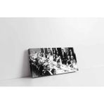 Tablosan Atatürk Yemek Masasında Kanvas Tablo 40 X 80 Cm Ka02228