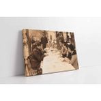 Tablosan Atatürk Yemek Yerken Kanvas Tablo 40 X 60 Cm Ka02136