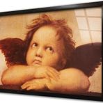 Tablosan Baş Melek Rafaelin Çerçeveli Cam Tablo 50x70 cm