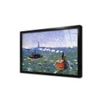 Tablosan Breezy Day Tugboats New York Harbor Çerçeveli Cam Tablo 60X90 Cm Cb22416