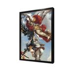 Tablosan Burgundy Yönetiminin Yüceltilmesi Pp Prudhon Çerçeveli Mdf Tablo 20 X 30 Cm Mb22318