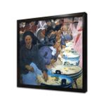Tablosan Butterbäuerinnen Çerçeveli Cam Tablo 50X50 Cm Cb22168