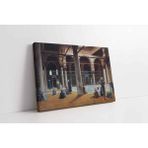 Tablosan Camide Namaz Kılanlar Lean Leon Gerome Kanvas Tablo 20 X 30 Cm Kb21029